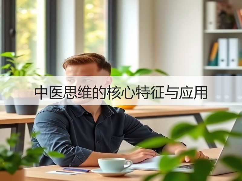 中医思维的核心特征与应用