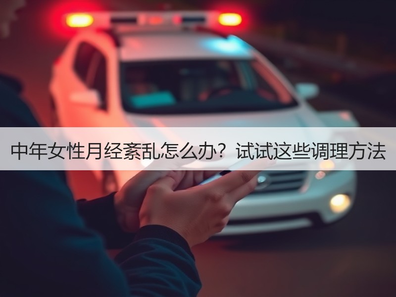 中年女性月经紊乱怎么办？试试这些调理方法