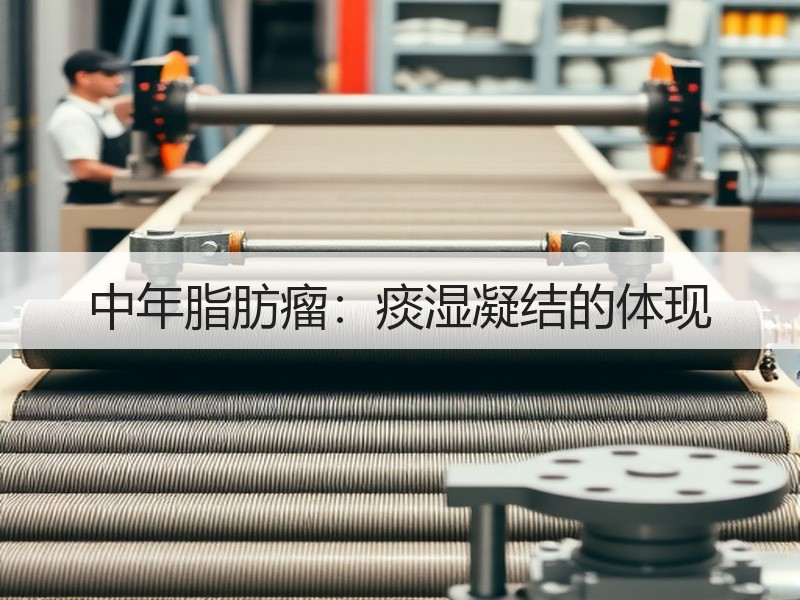 中年脂肪瘤：痰湿凝结的体现