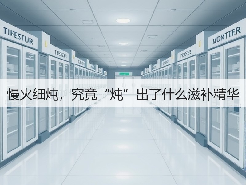 慢火细炖，究竟“炖”出了什么滋补精华