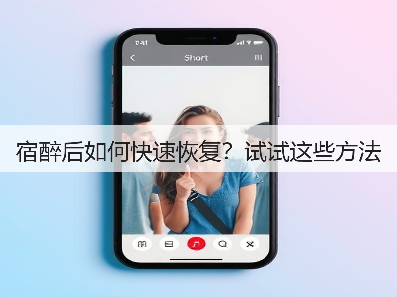 宿醉后如何快速恢复？试试这些方法