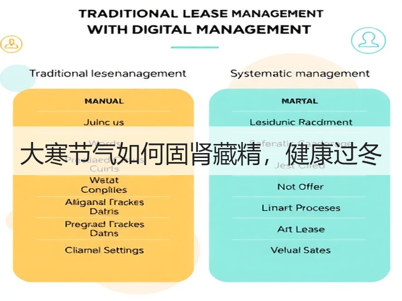 大寒节气如何固肾藏精，健康过冬