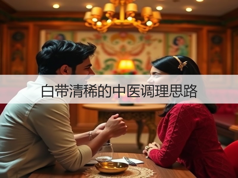 白带清稀的中医调理思路