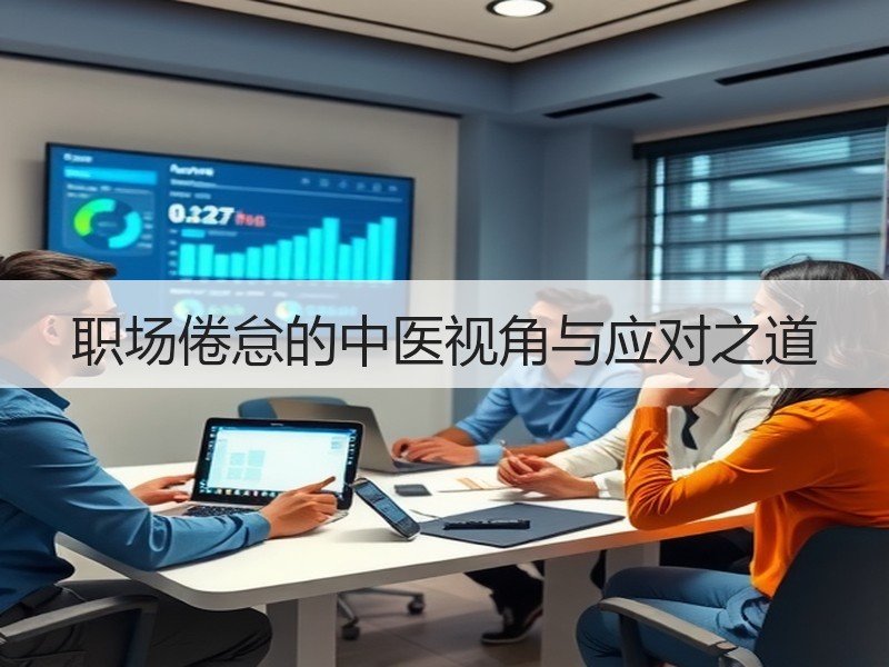 职场倦怠的中医视角与应对之道