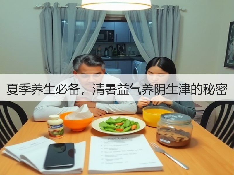 夏季养生必备，清暑益气养阴生津的秘密