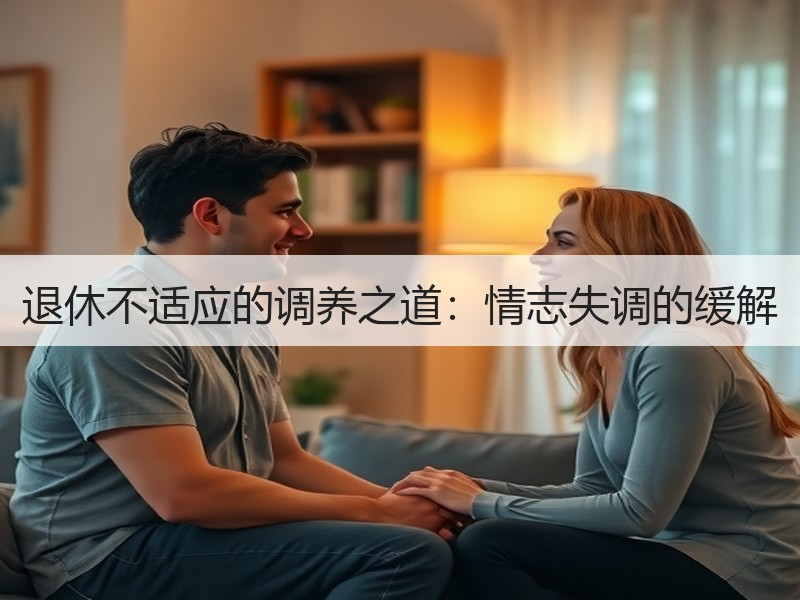 退休不适应的调养之道：情志失调的缓解