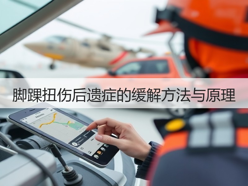 脚踝扭伤后遗症的缓解方法与原理