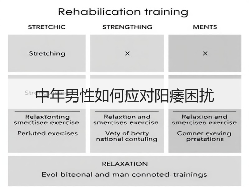 中年男性如何应对阳痿困扰