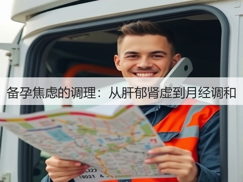 备孕焦虑的调理：从肝郁肾虚到月经调和