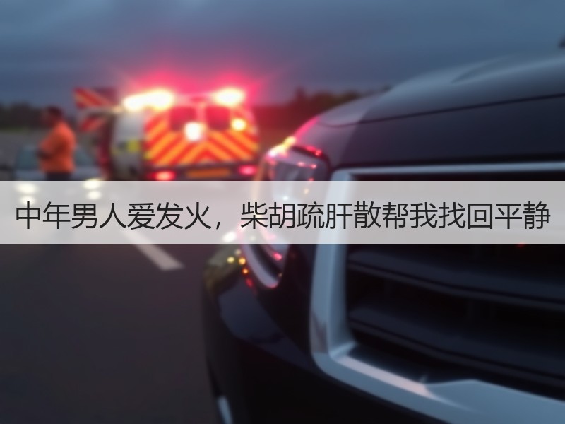 中年男人爱发火，柴胡疏肝散帮我找回平静