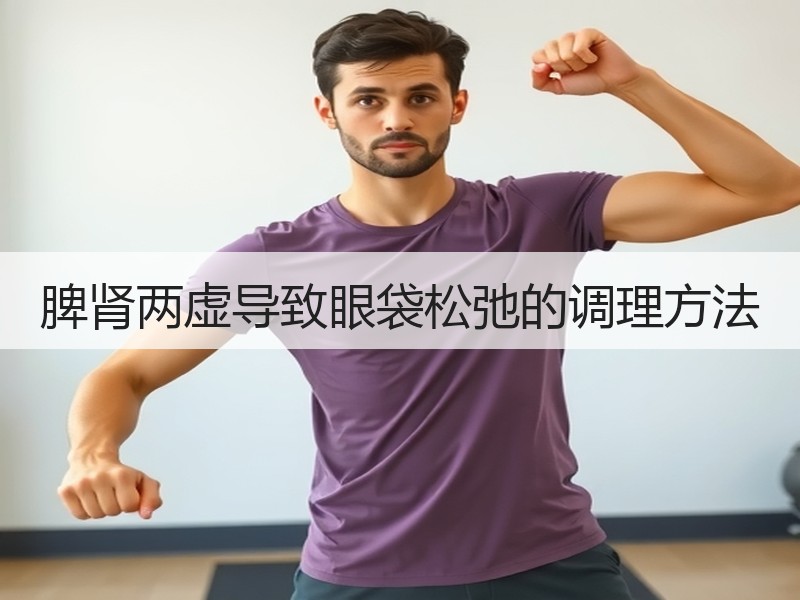 脾肾两虚导致眼袋松弛的调理方法