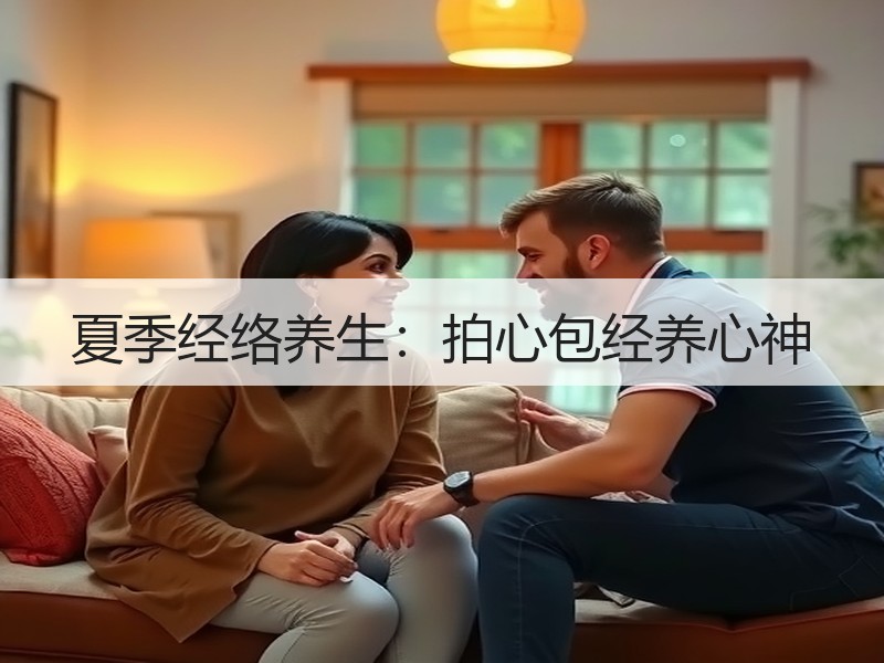夏季经络养生：拍心包经养心神