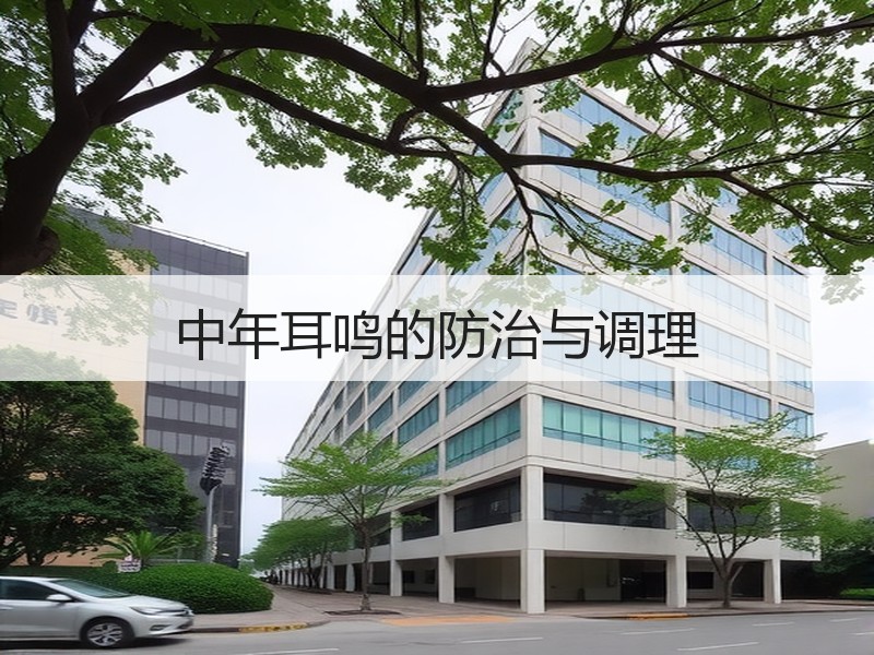 中年耳鸣的防治与调理