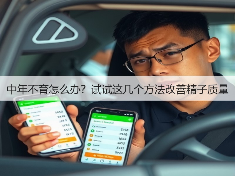 中年不育怎么办？试试这几个方法改善精子质