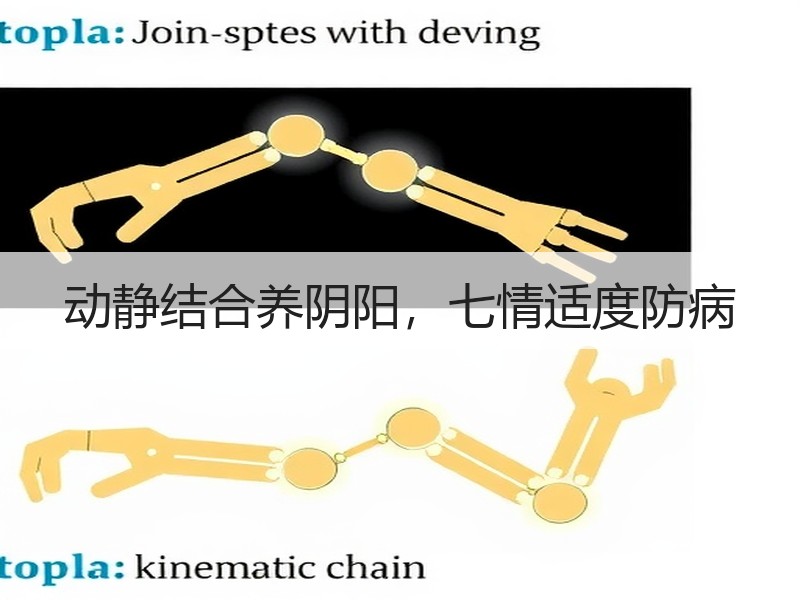 动静结合养阴阳，七情适度防病