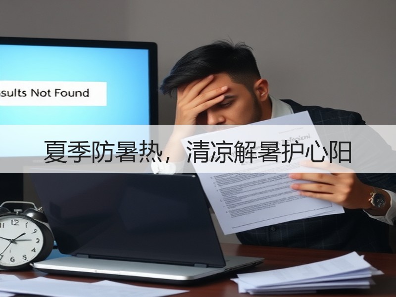 夏季防暑热，清凉解暑护心阳