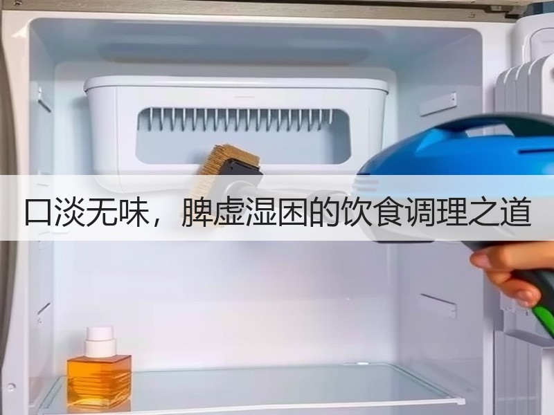 口淡无味，脾虚湿困的饮食调理之道