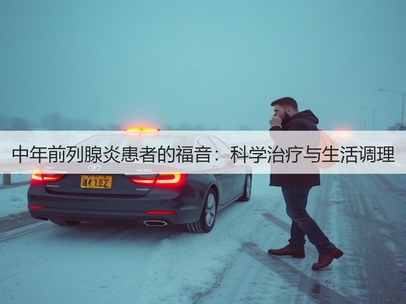 中年前列腺炎患者的福音：科学治疗与生活调