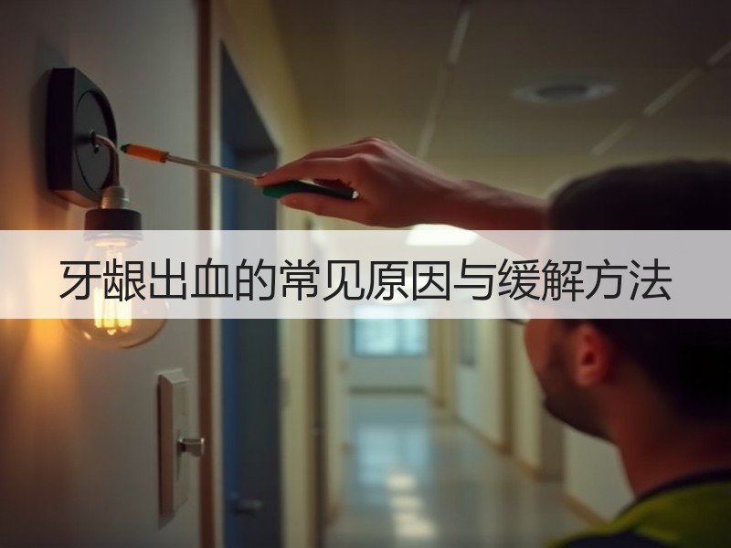 牙龈出血的常见原因与缓解方法