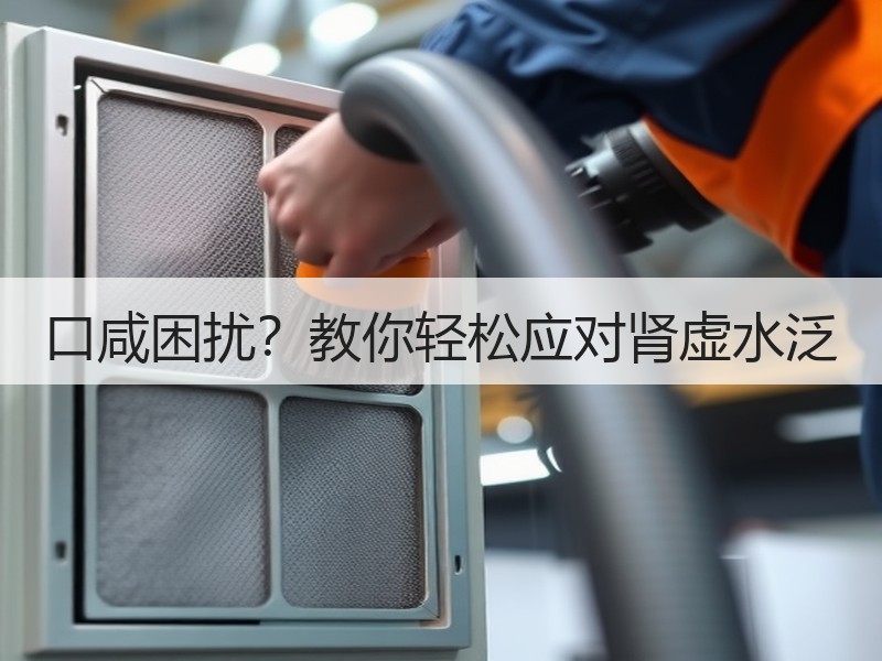 口咸困扰？教你轻松应对肾虚水泛