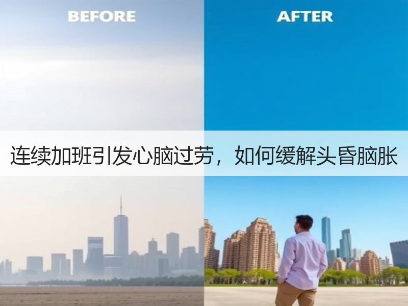 连续加班引发心脑过劳，如何缓解头昏脑胀