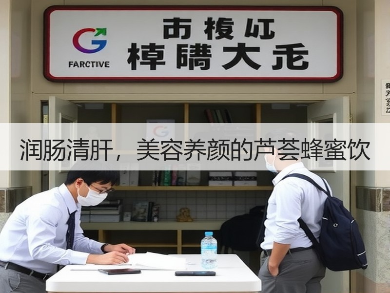 润肠清肝，美容养颜的芦荟蜂蜜饮