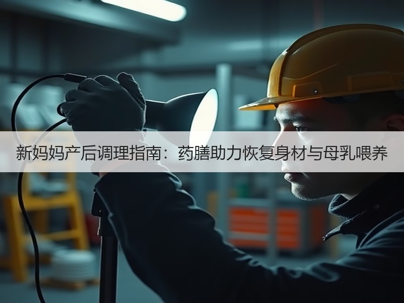 新妈妈产后调理指南：药膳助力恢复身材与母