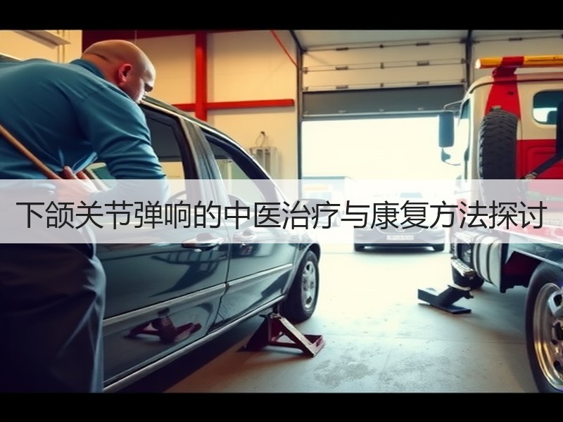下颌关节弹响的中医治疗与康复方法探讨