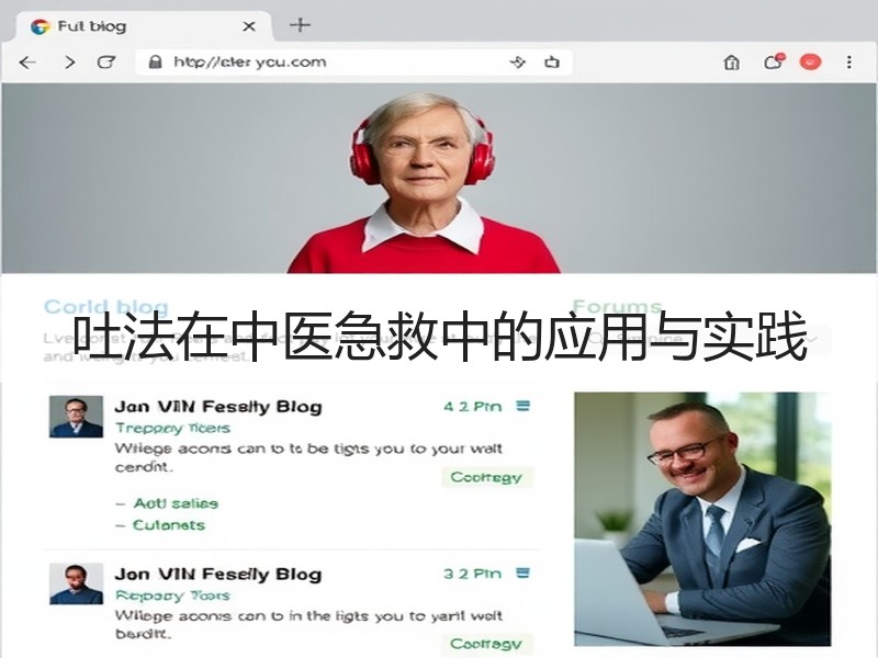 吐法在中医急救中的应用与实践