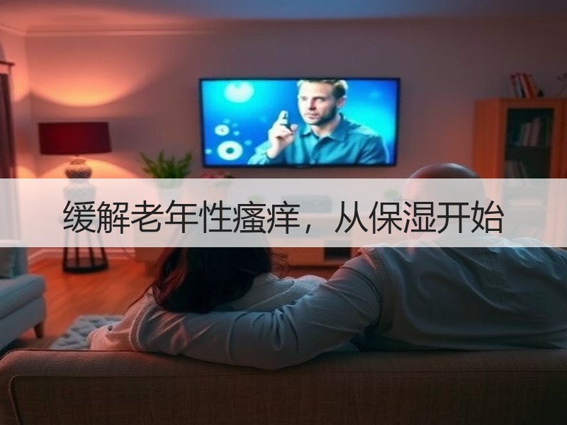 缓解老年性瘙痒，从保湿开始