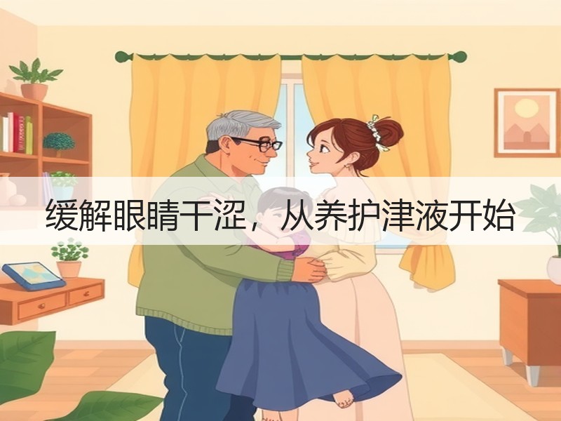 缓解眼睛干涩，从养护津液开始