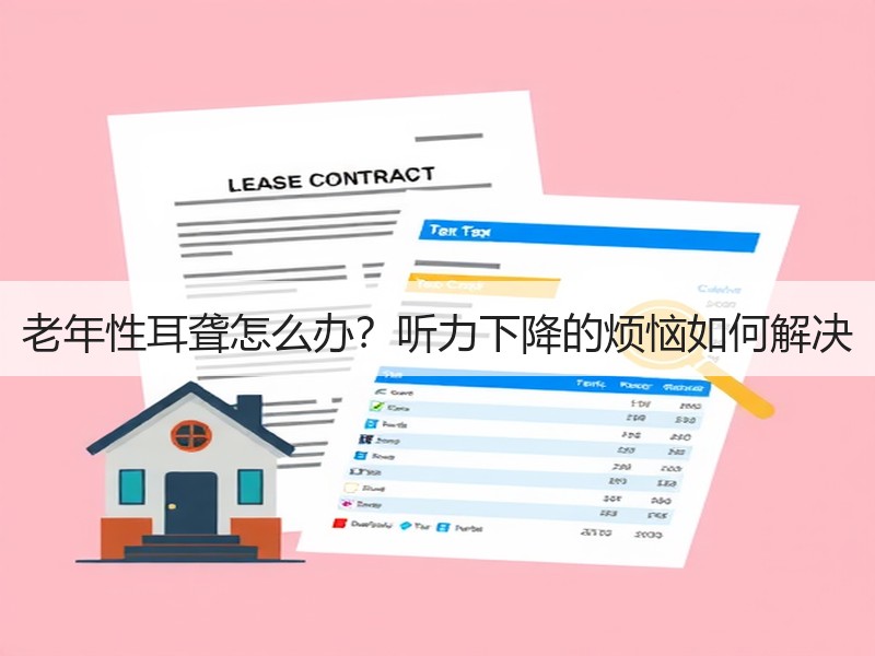 老年性耳聋怎么办？听力下降的烦恼如何解决
