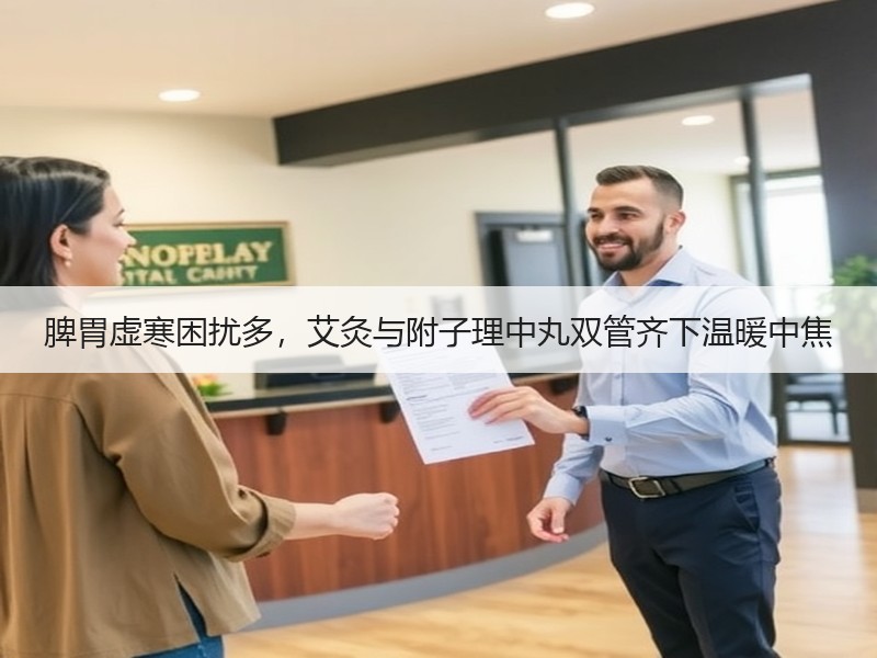 脾胃虚寒困扰多，艾灸与附子理中丸双管齐下