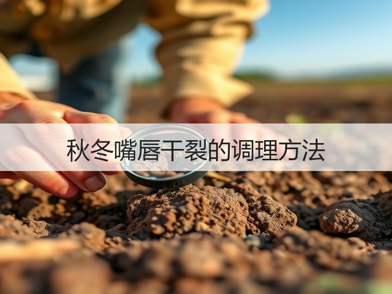 秋冬嘴唇干裂的调理方法