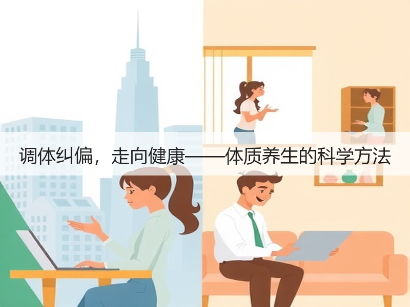 调体纠偏，走向健康——体质养生的科学方法
