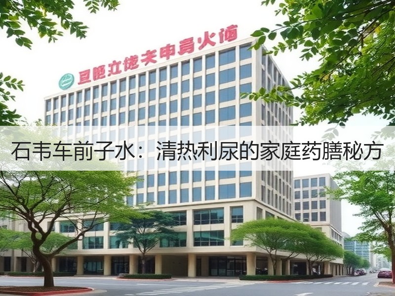 石韦车前子水：清热利尿的家庭药膳秘方