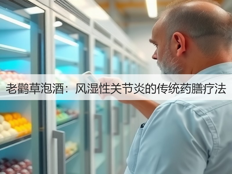 老鹳草泡酒：风湿性关节炎的传统药膳疗法