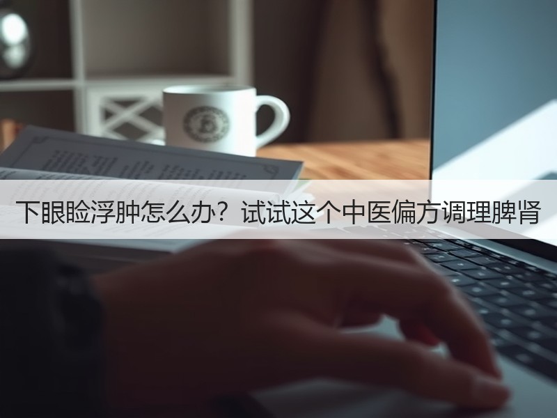 下眼睑浮肿怎么办？试试这个中医偏方调理脾