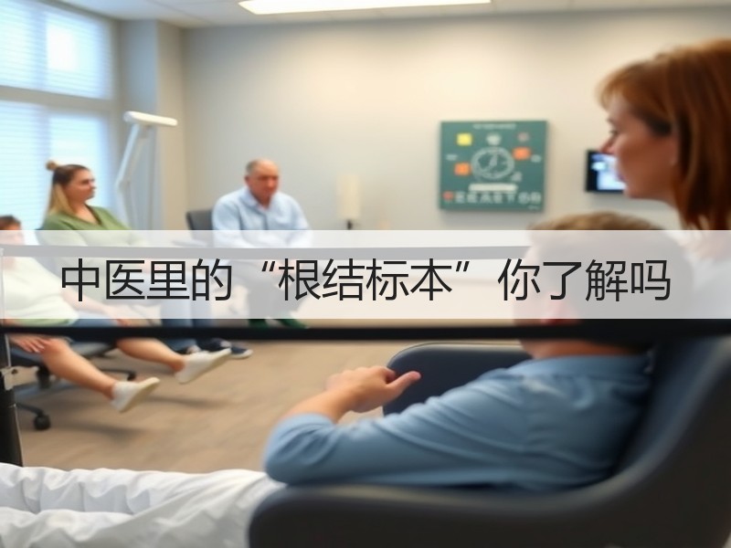 中医里的“根结标本”你了解吗