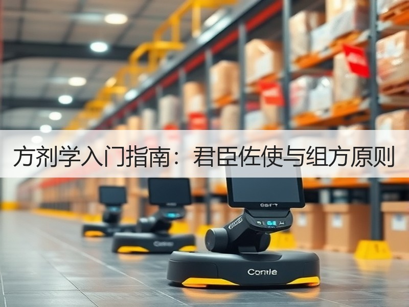 方剂学入门指南：君臣佐使与组方原则