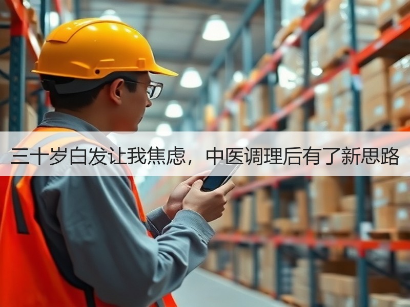 三十岁白发让我焦虑，中医调理后有了新思路