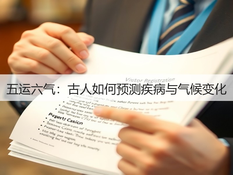五运六气：古人如何预测疾病与气候变化