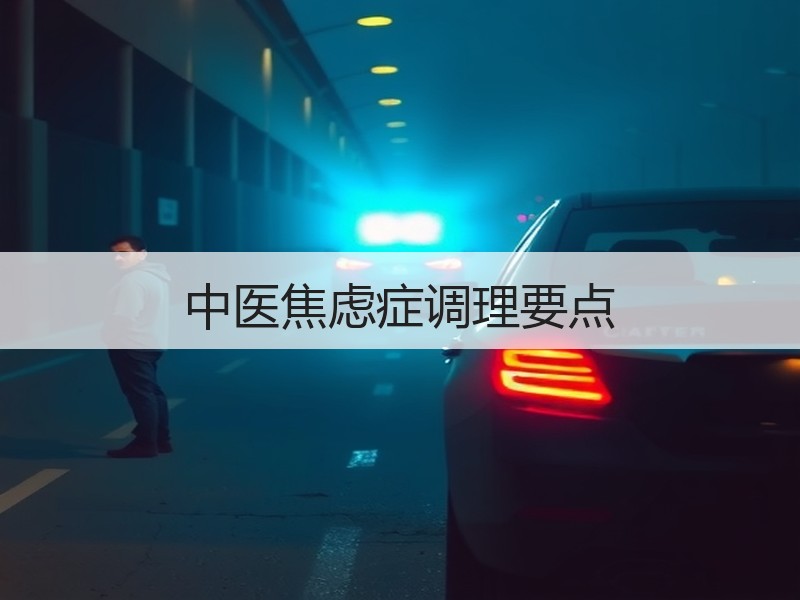 中医焦虑症调理要点
