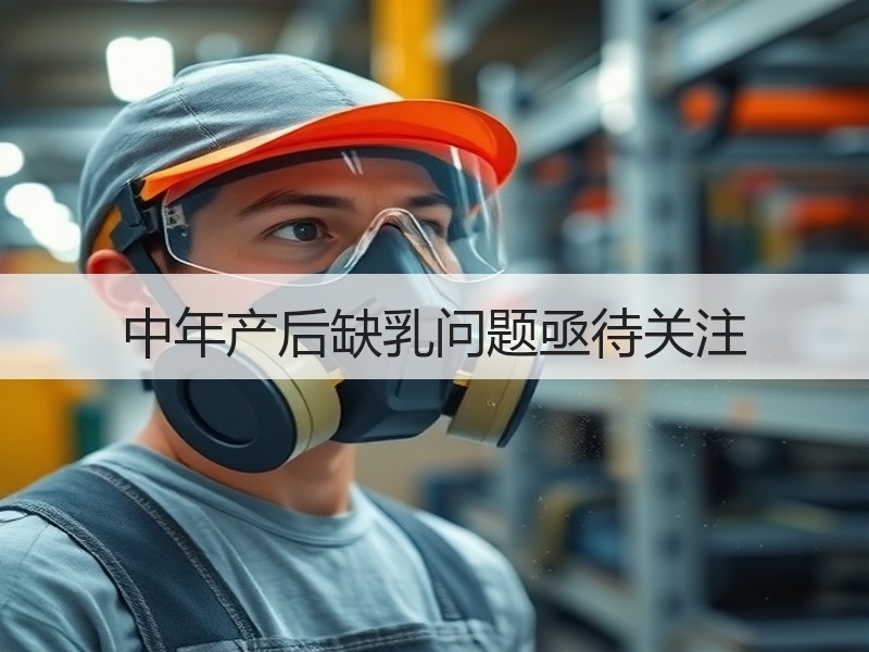 中年产后缺乳问题亟待关注