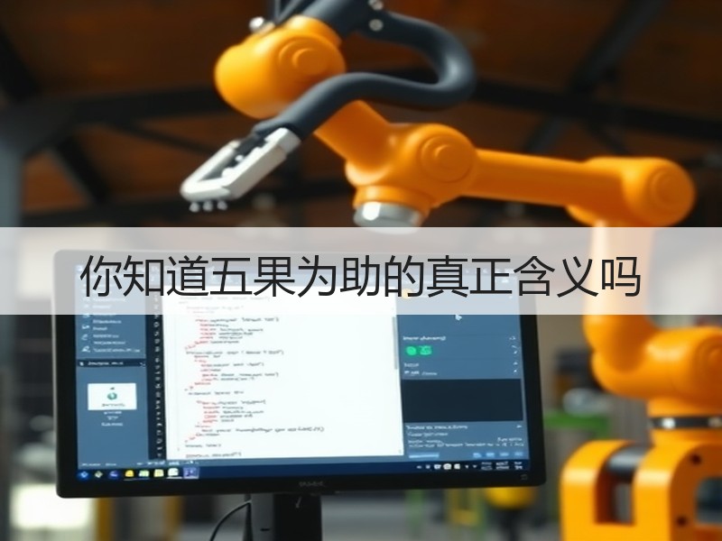 你知道五果为助的真正含义吗