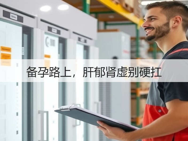 备孕路上，肝郁肾虚别硬扛