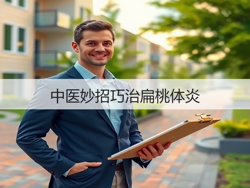 中医妙招巧治扁桃体炎