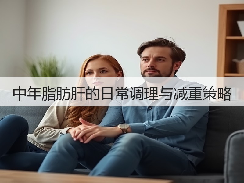 中年脂肪肝的日常调理与减重策略