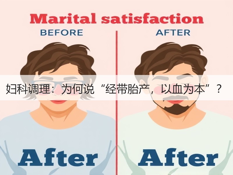 妇科调理：为何说“经带胎产，以血为本”？