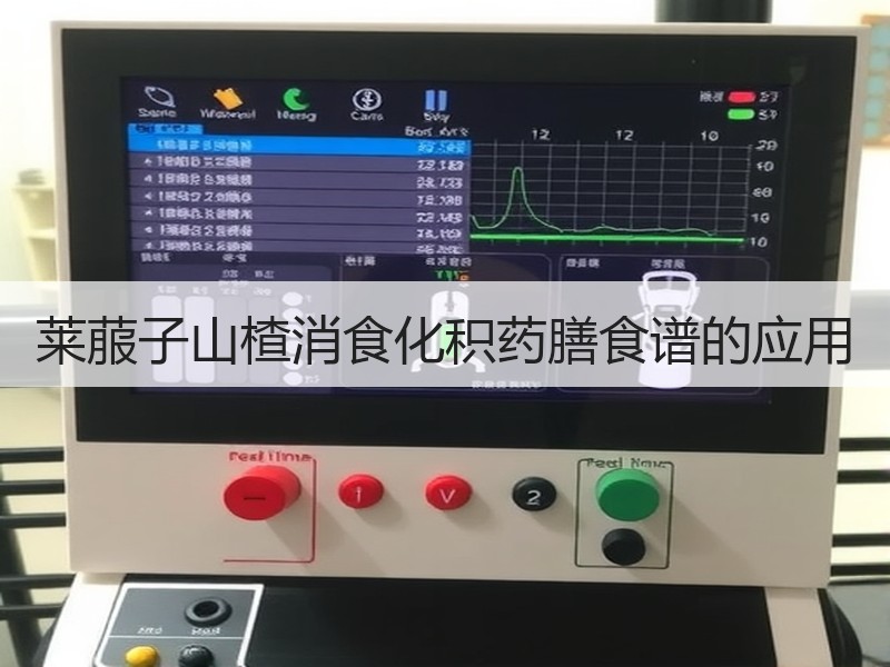 莱菔子山楂消食化积药膳食谱的应用